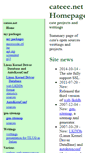 Mobile Screenshot of cateee.net